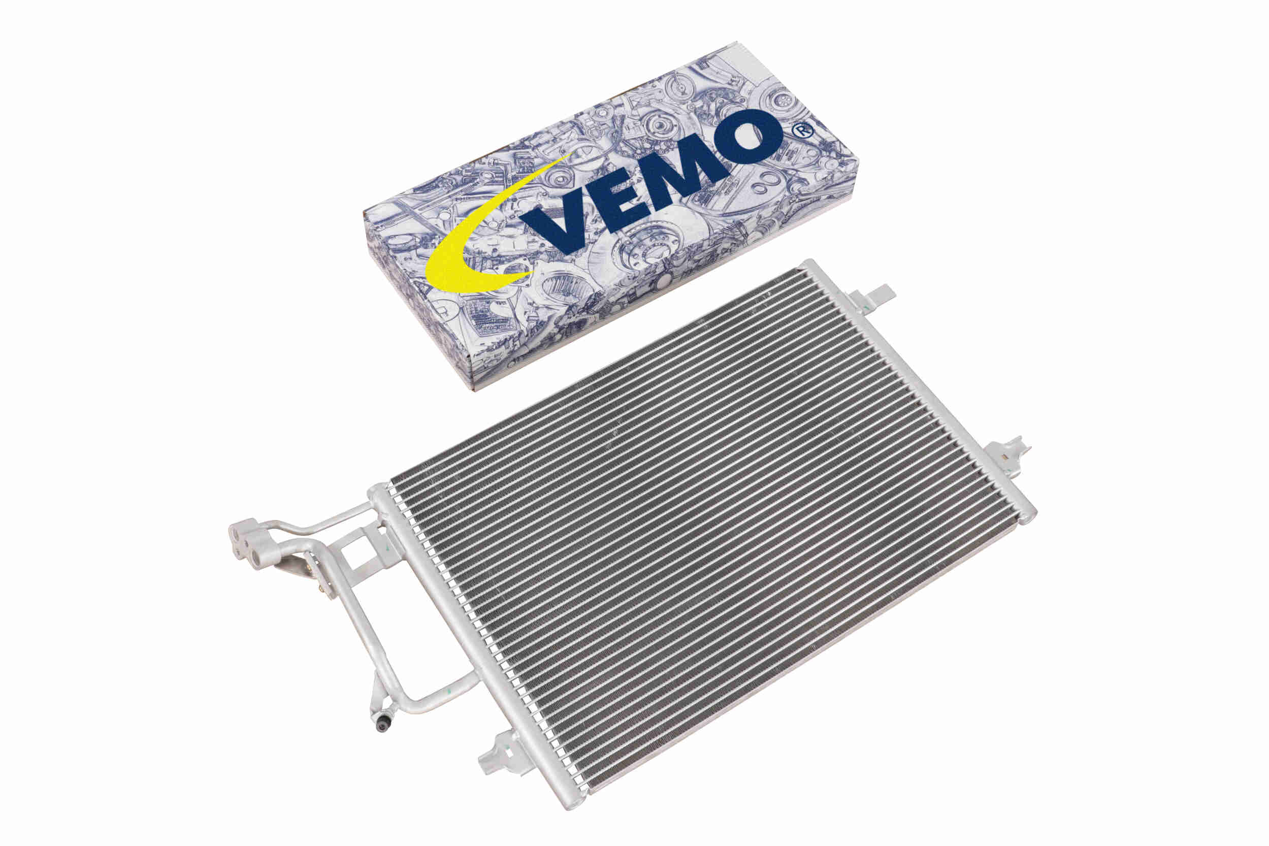 Vemo Condensor, airconditioning V15-62-1045