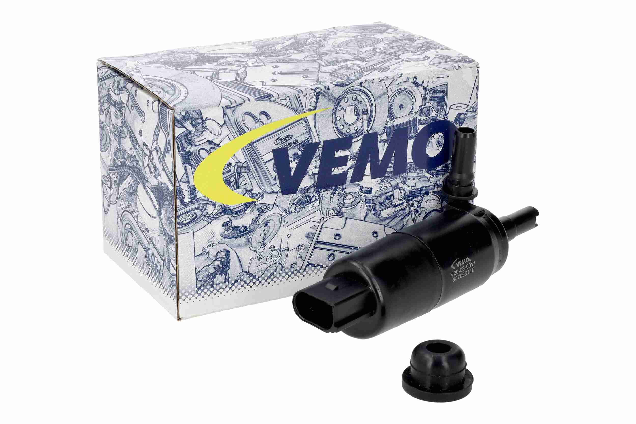 Vemo Reinigingsvloeistofpomp, koplampreiniging V20-08-0011