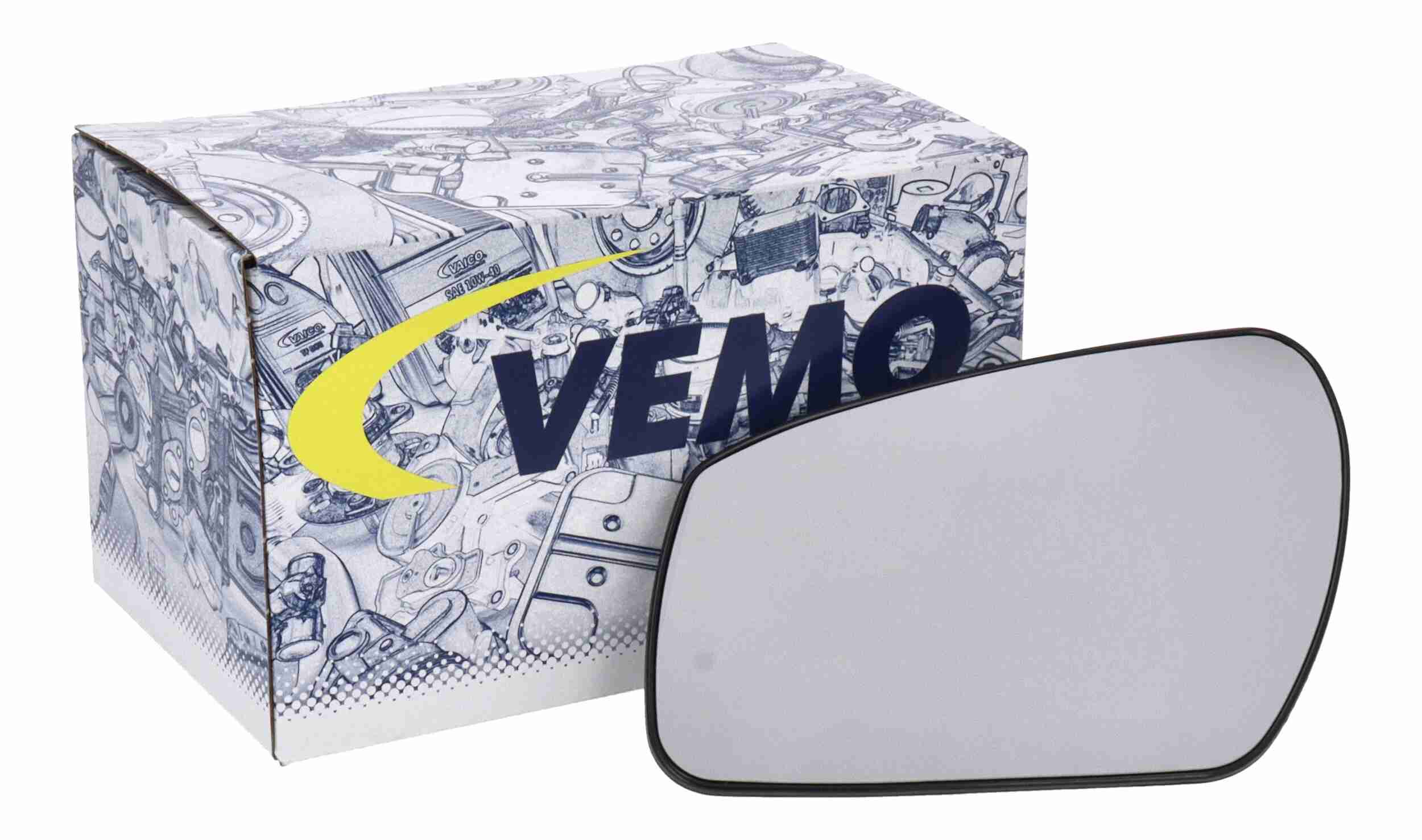 Vemo Buitenspiegelglas V25-69-0002