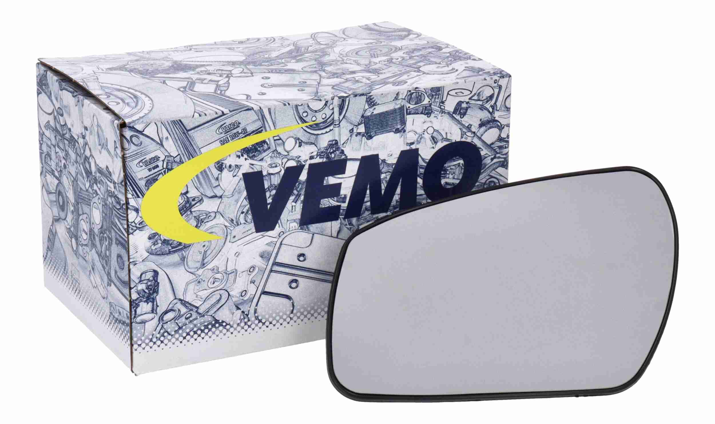 Vemo Buitenspiegelglas V25-69-0006