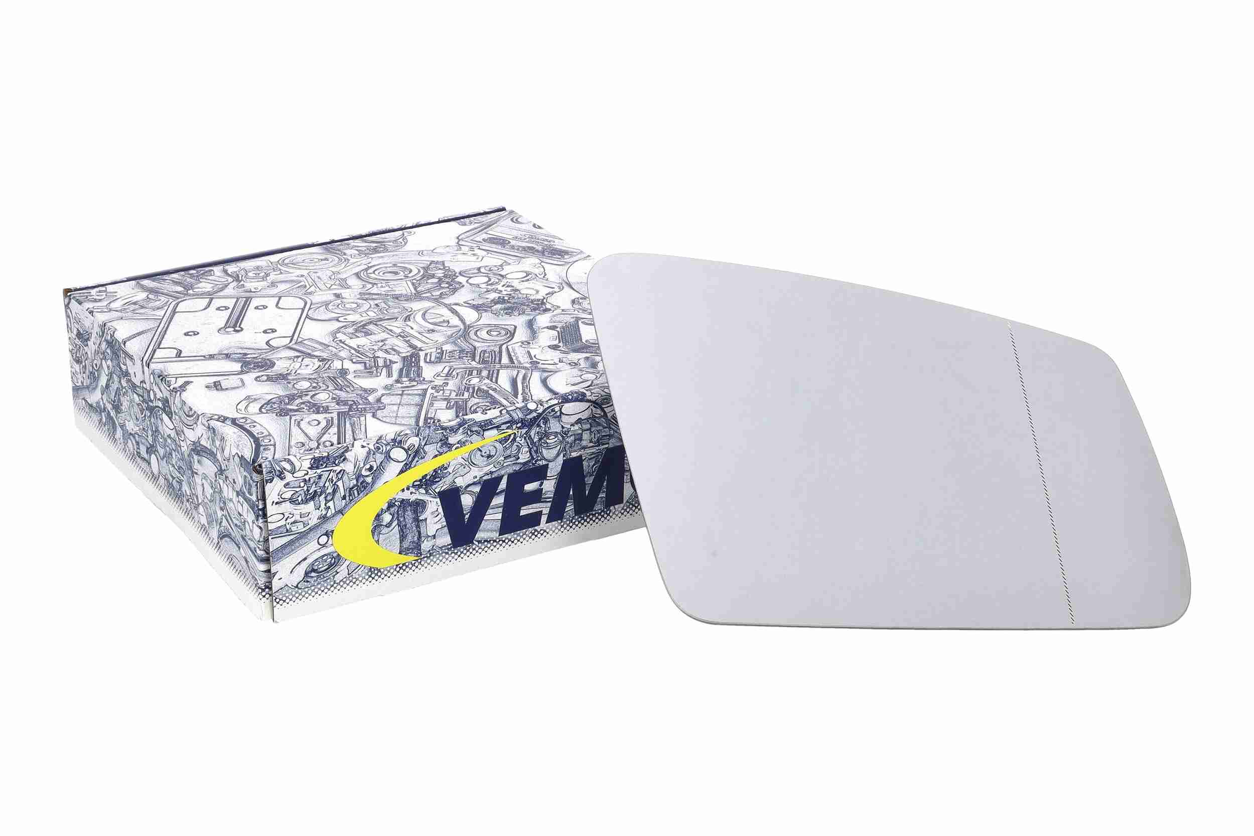 Vemo Buitenspiegelglas V30-69-0002