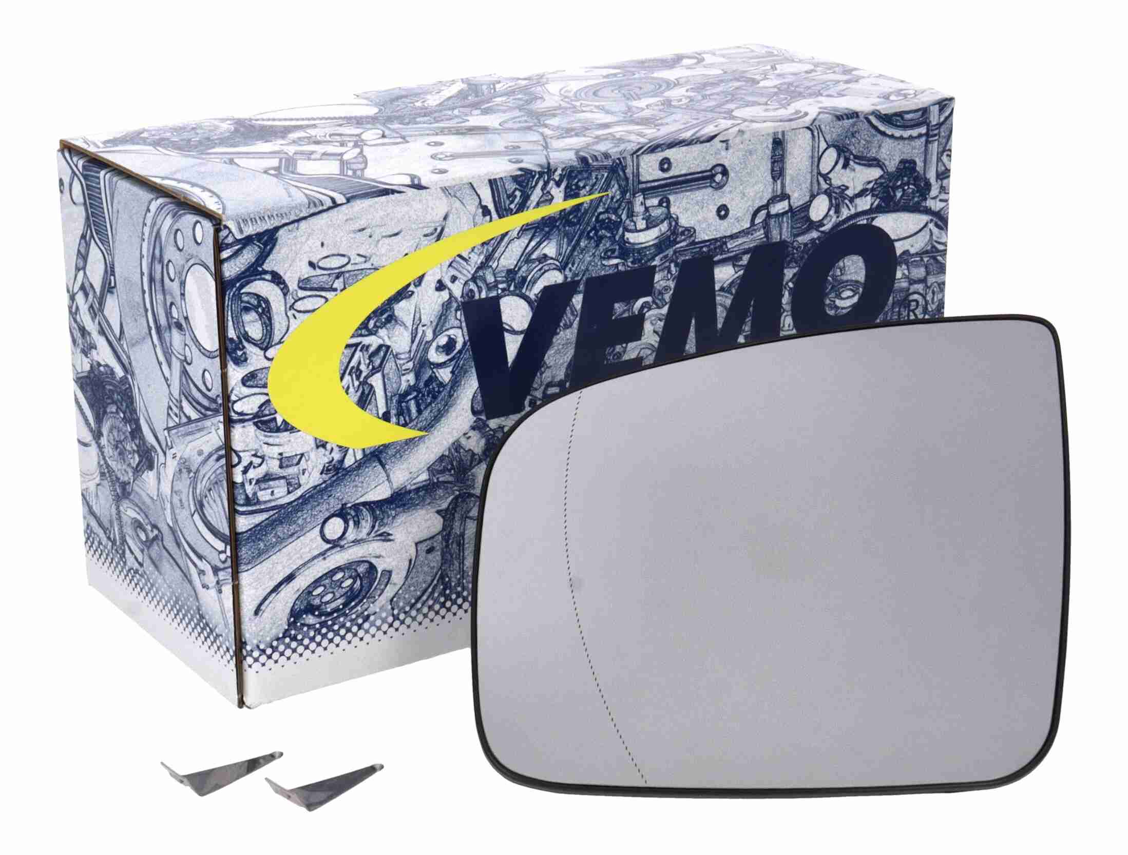 Vemo Buitenspiegelglas V30-69-0036
