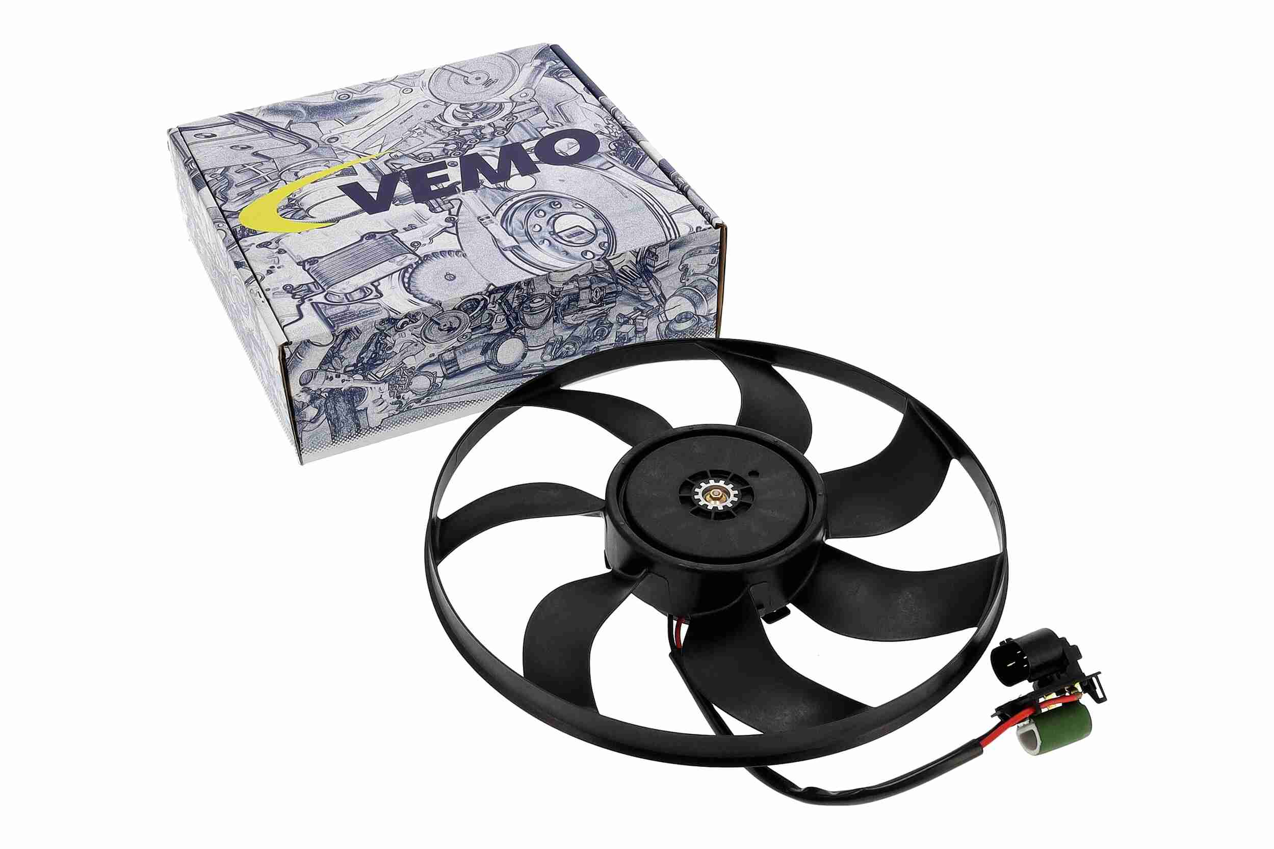 Vemo Elektrische motor, radiateurventilator V40-01-1078