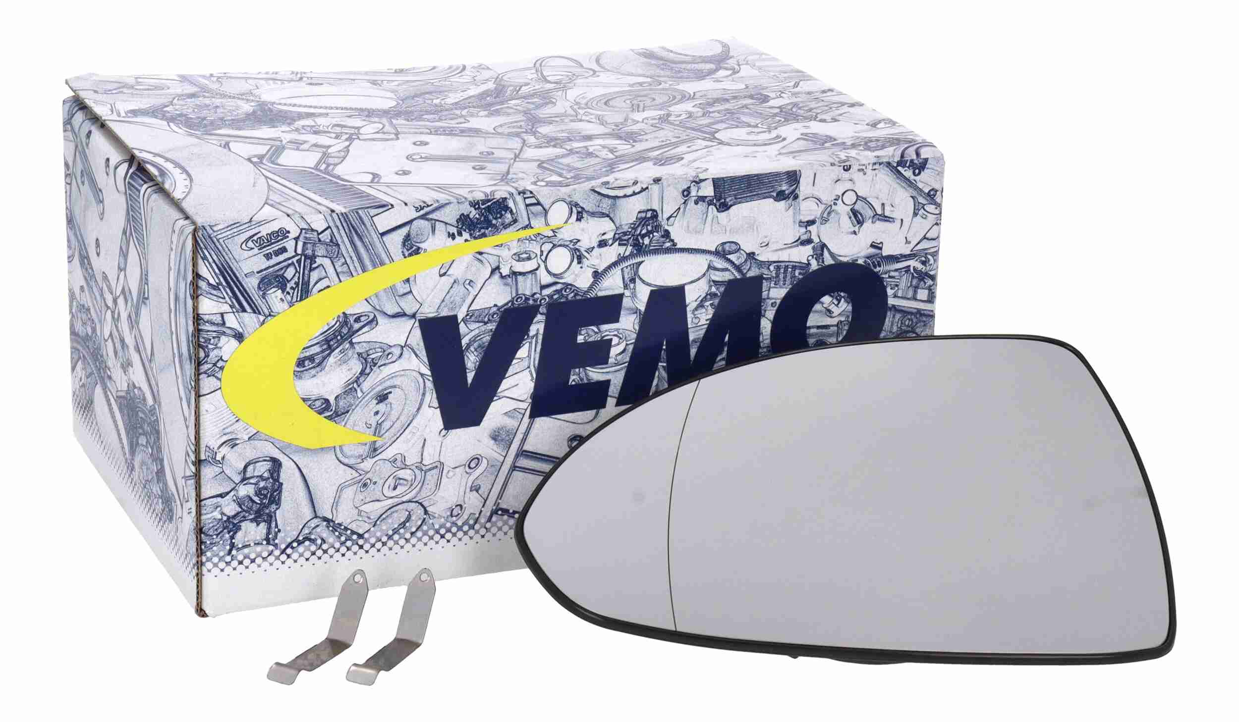 Vemo Spiegelglas, buitenspiegel V40-69-0002