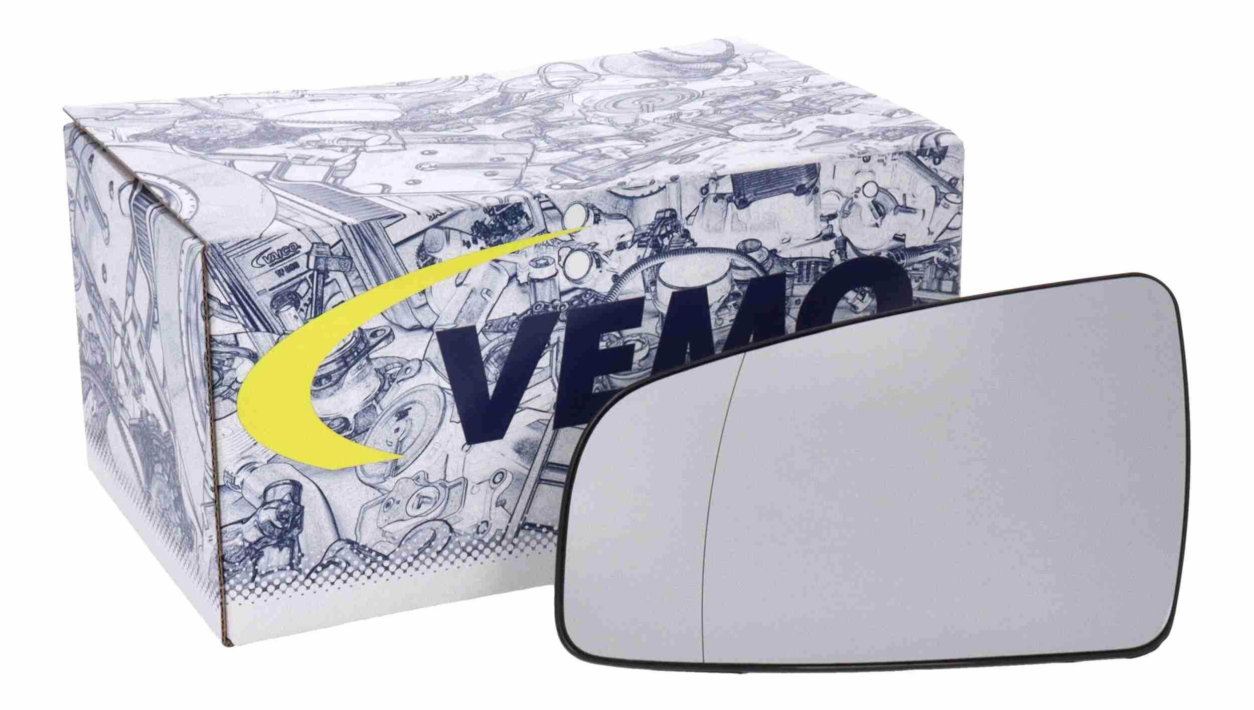 Vemo Buitenspiegelglas V40-69-0031