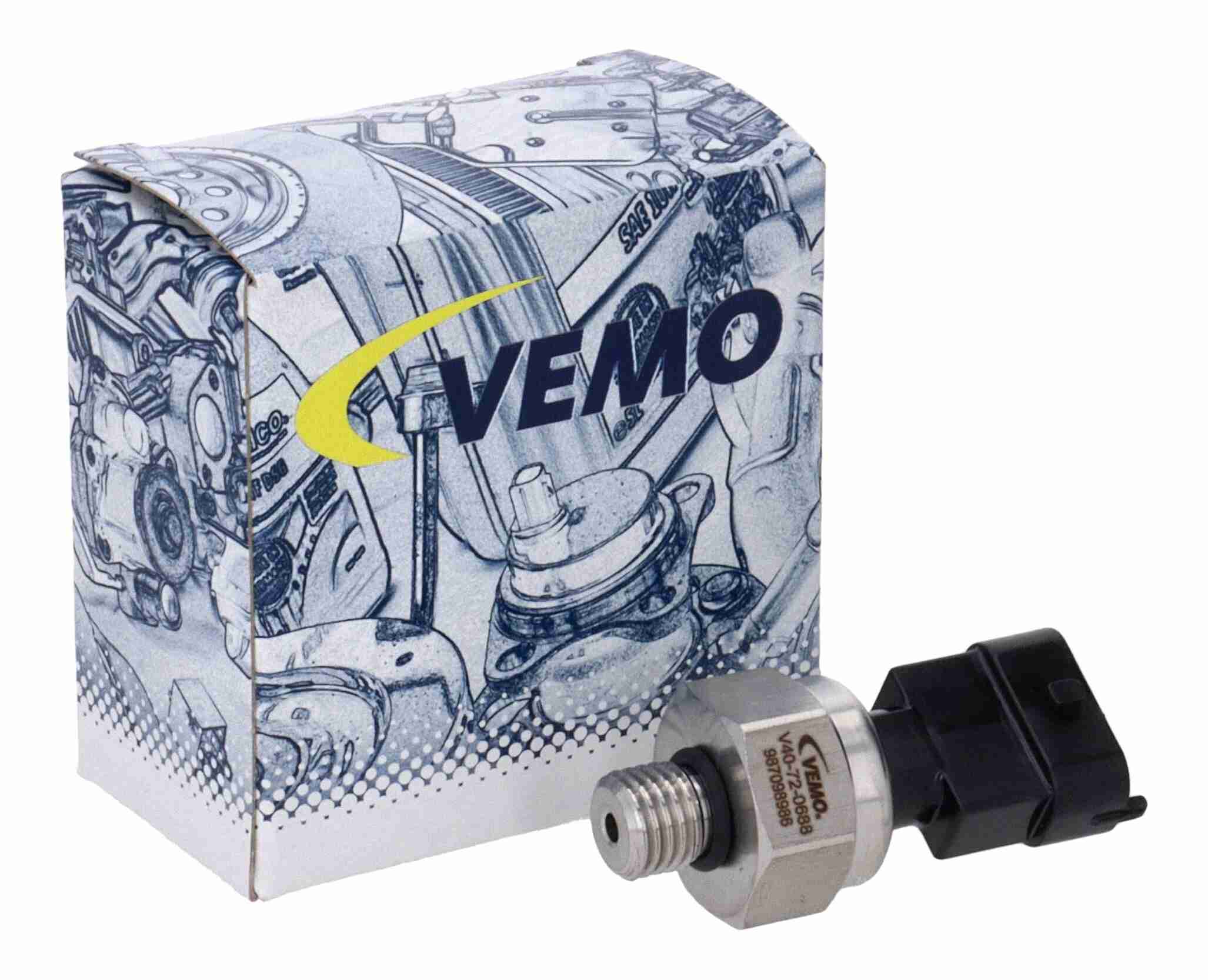 Vemo Sensor, brandstofdruk V40-72-0688