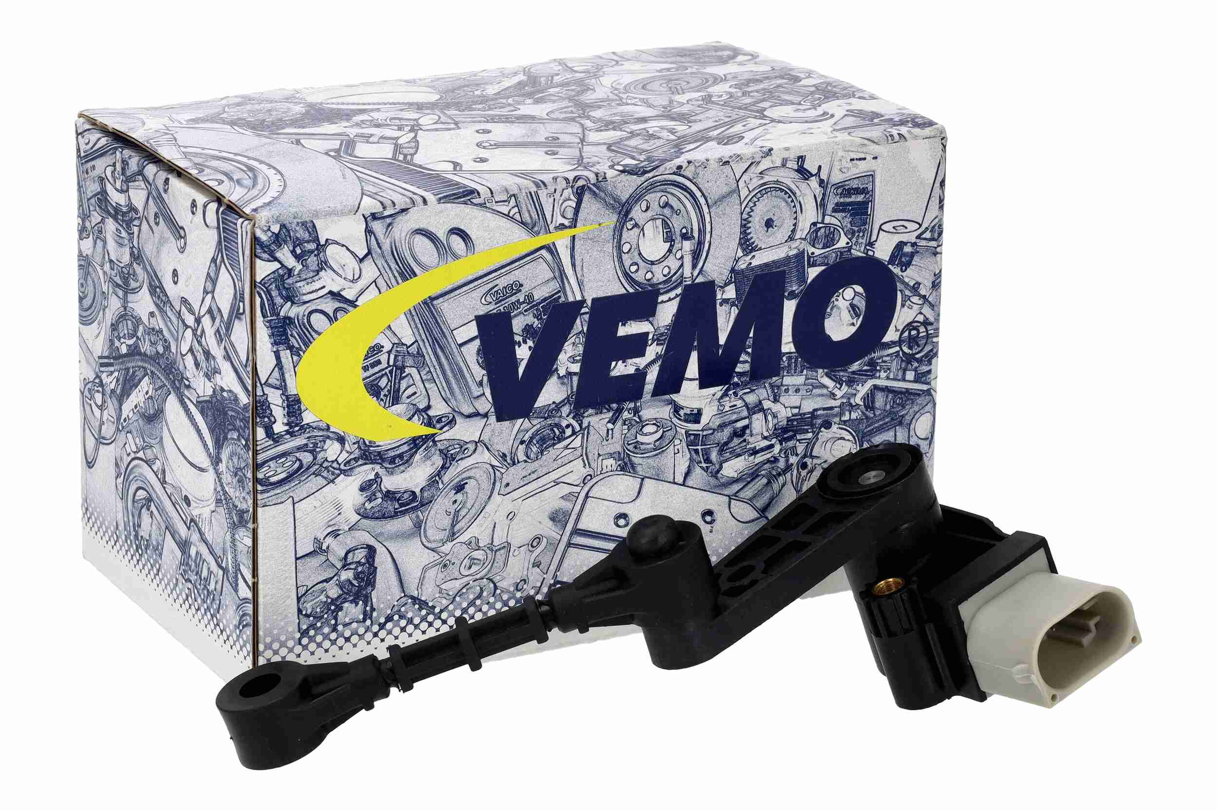 Vemo sensor, stelelement koplamphoogteregeling V41-72-0055