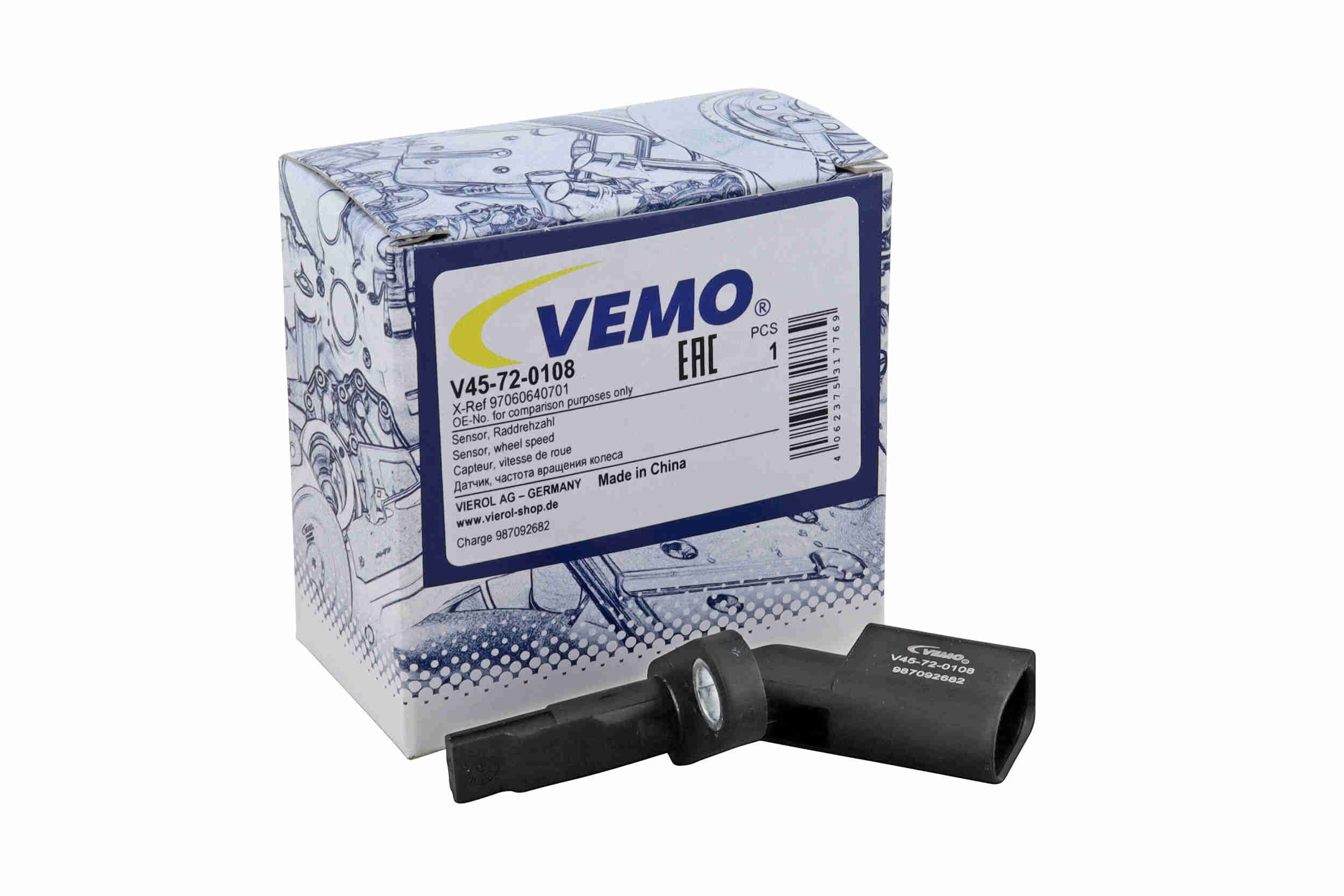 Vemo ABS sensor V45-72-0108