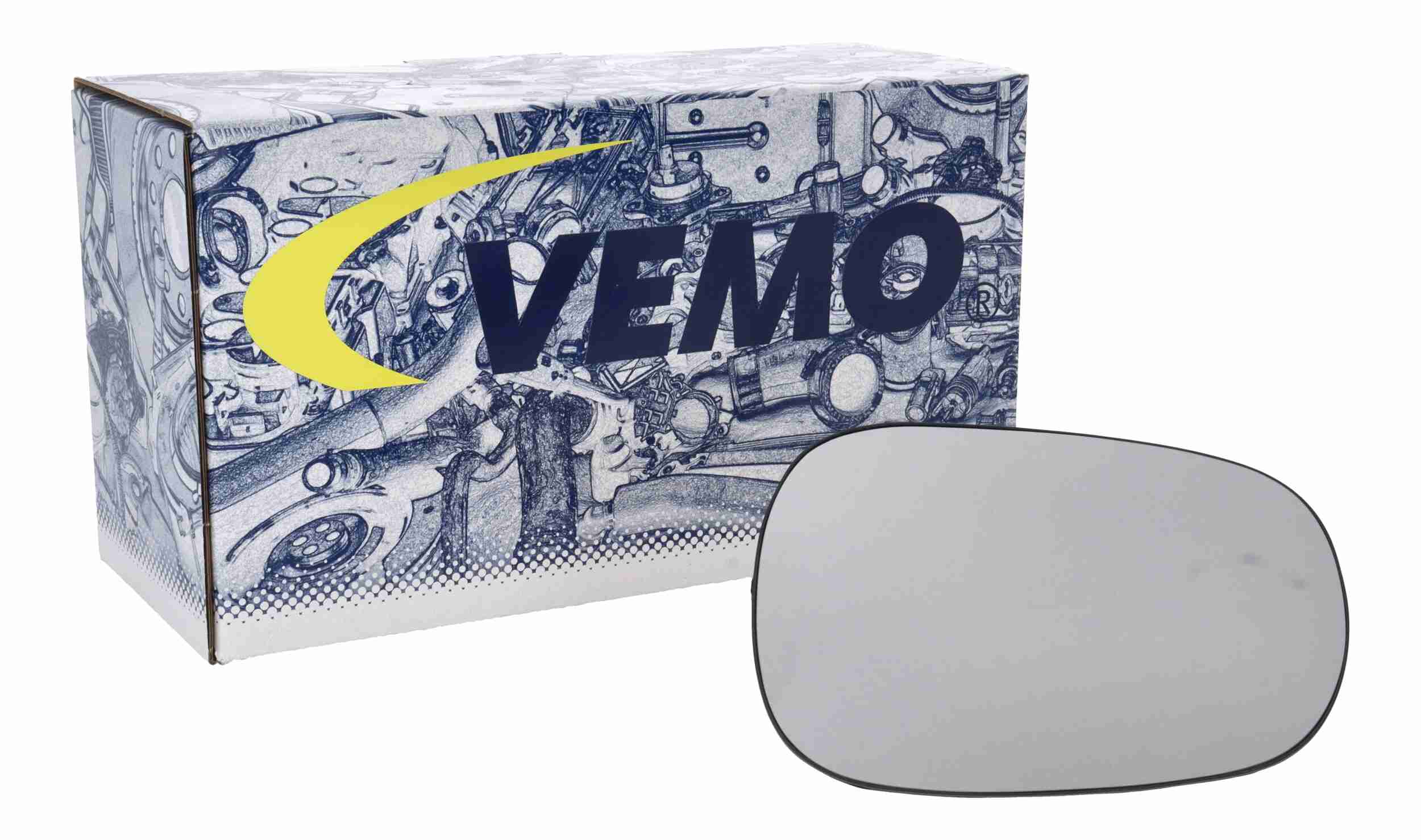 Vemo Buitenspiegelglas V46-69-0004