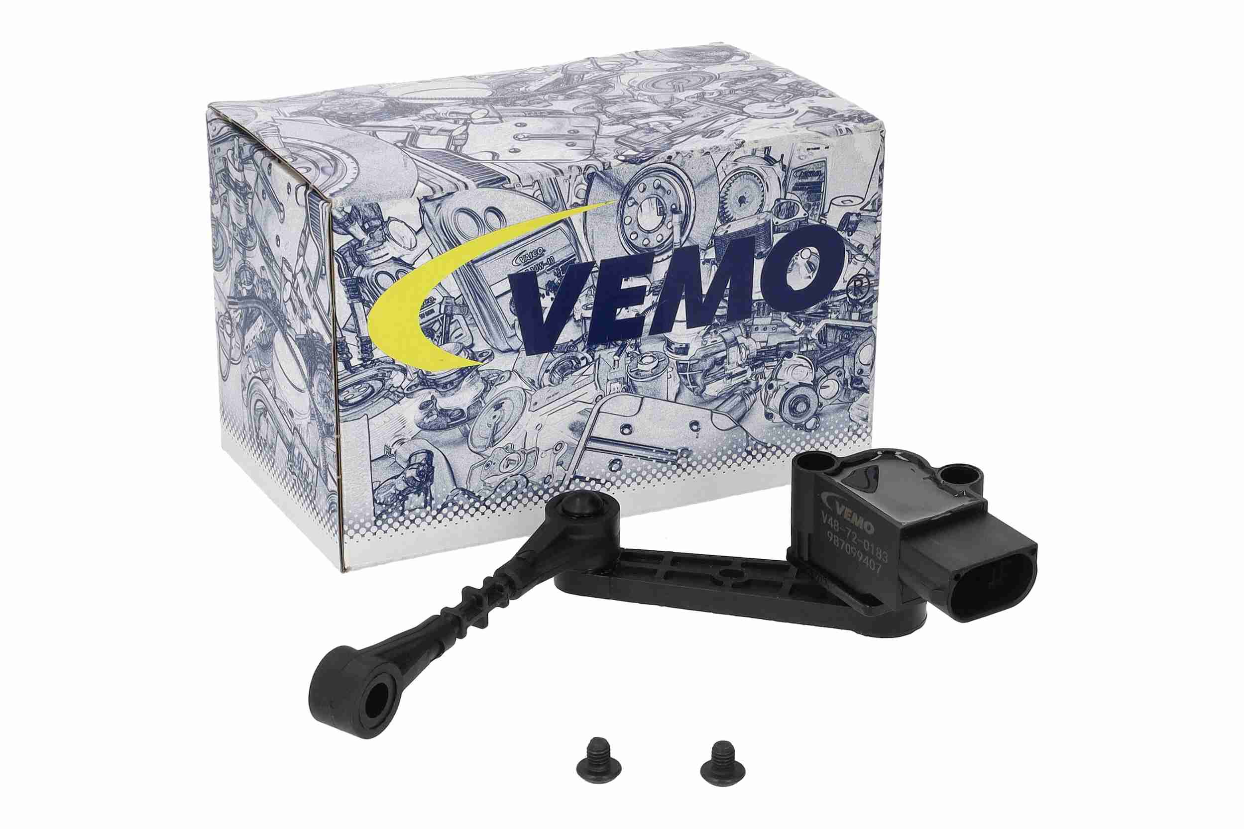Vemo sensor, stelelement koplamphoogteregeling V48-72-0183