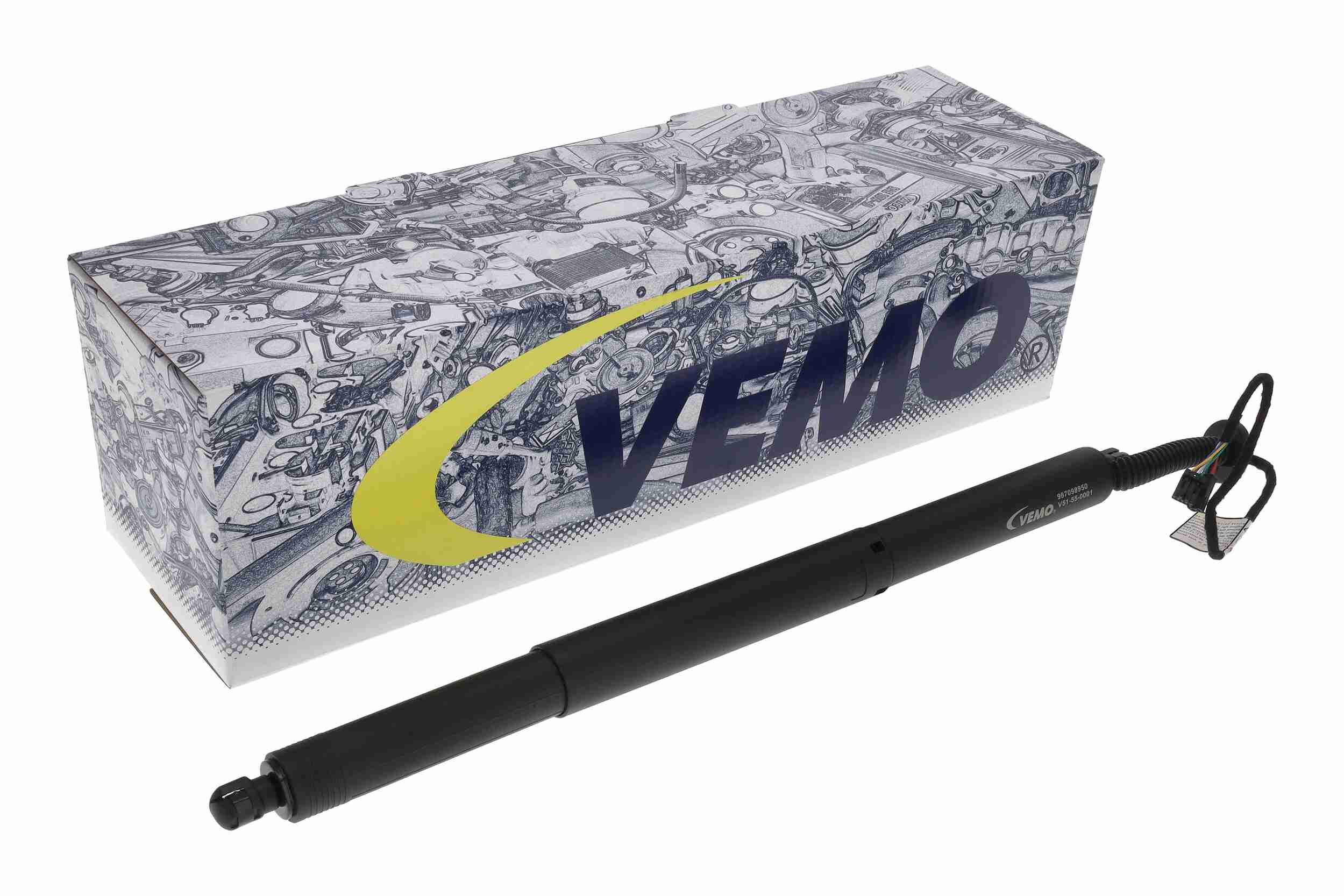 Vemo Elektromotor, achterklep V51-55-0001