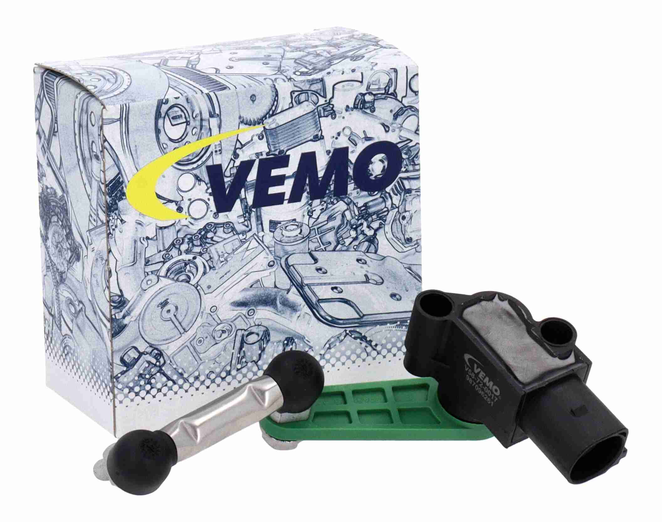 Vemo sensor, stelelement koplamphoogteregeling V58-72-0017