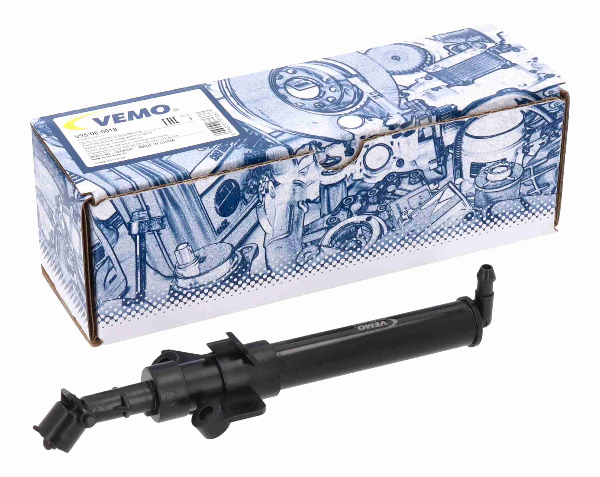 Vemo Koplampwissermotor V95-08-0018