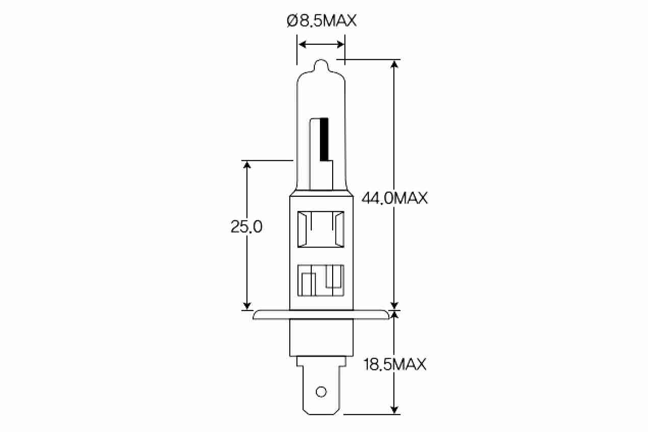 Vemo Gloeilamp, zwaailicht V99-84-0012