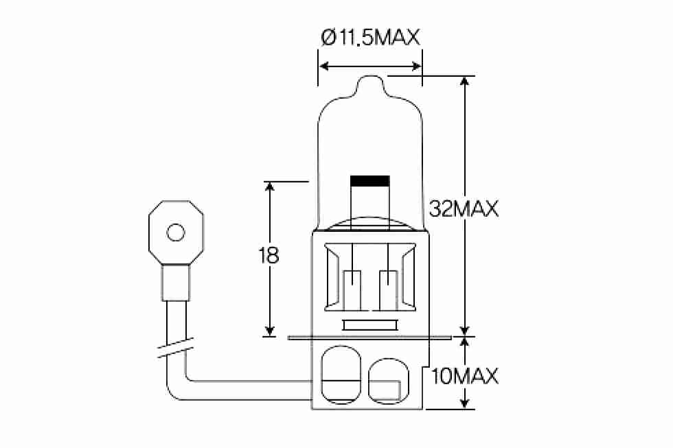 Vemo Gloeilamp, werklamp V99-84-0013