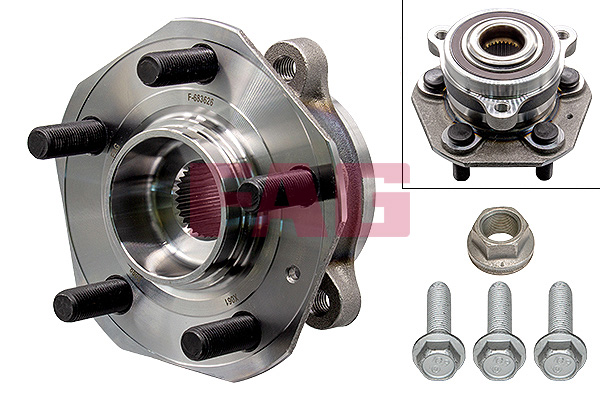 FAG Wiellagerset 713 6980 20