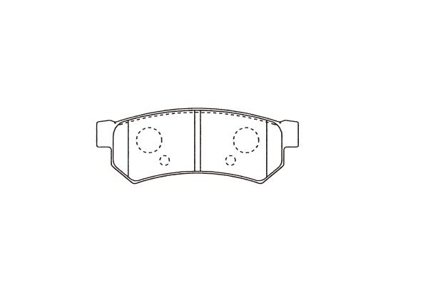Remblokset Kavo Parts BP-1019