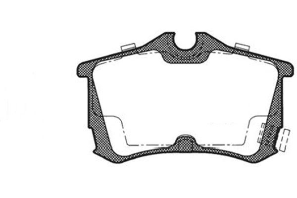 Remblokset Kavo Parts BP-2035