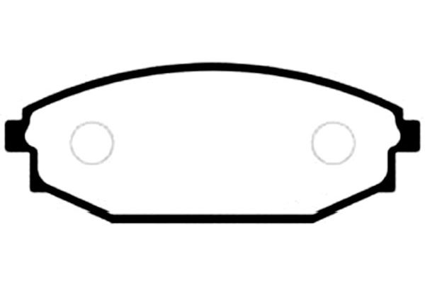 Remblokset Kavo Parts BP-3015