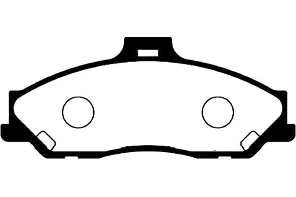 Remblokset Kavo Parts BP-4546