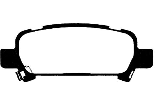 Remblokset Kavo Parts BP-8013