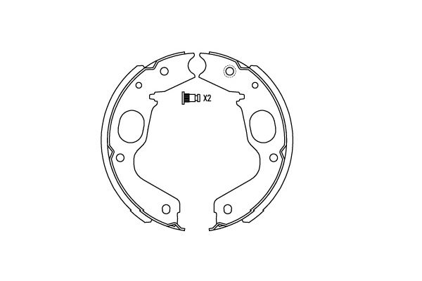 Remschoen set Kavo Parts BS-6423