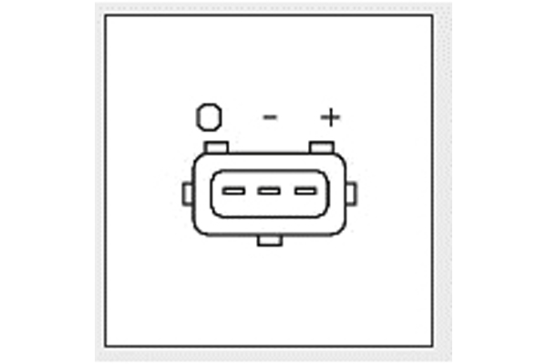 MAP sensor Kavo Parts EMS-2001