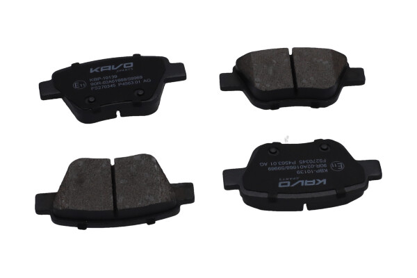 Kavo Parts Remblokkenset, schijfrem KBP-10139