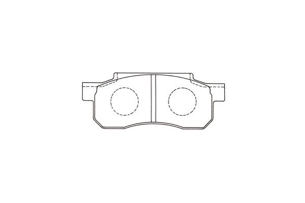 Remblokset Kavo Parts KBP-2059