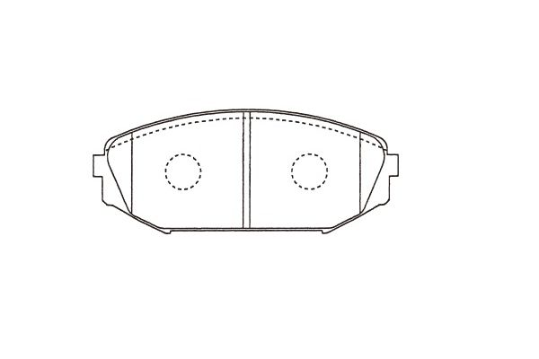 Remblokset Kavo Parts KBP-2064