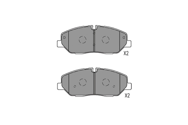 Remblokset Kavo Parts KBP-3057