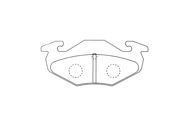 Remblokset Kavo Parts KBP-8531