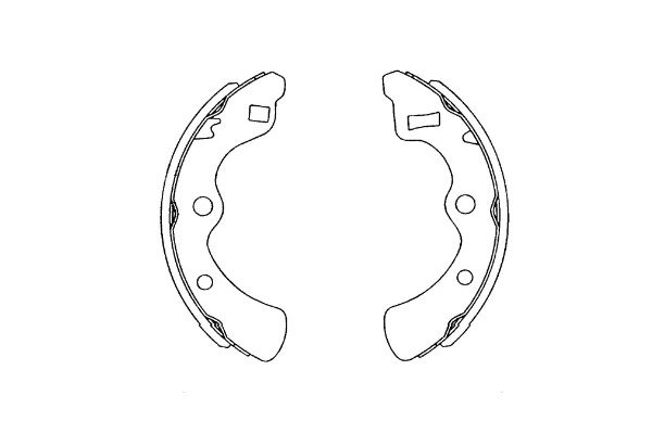 Remschoen set Kavo Parts KBS-2904