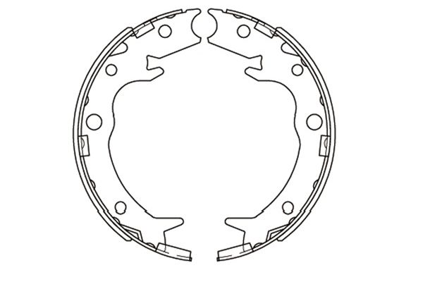 Remschoen set Kavo Parts KBS-2908