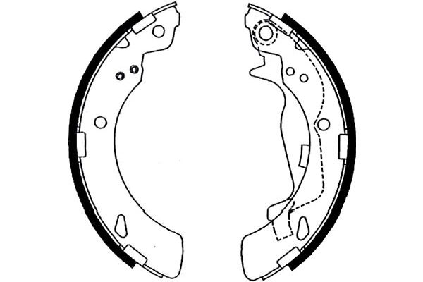 Remschoen set Kavo Parts KBS-2910