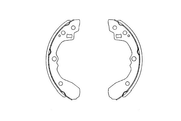 Remschoen set Kavo Parts KBS-4406