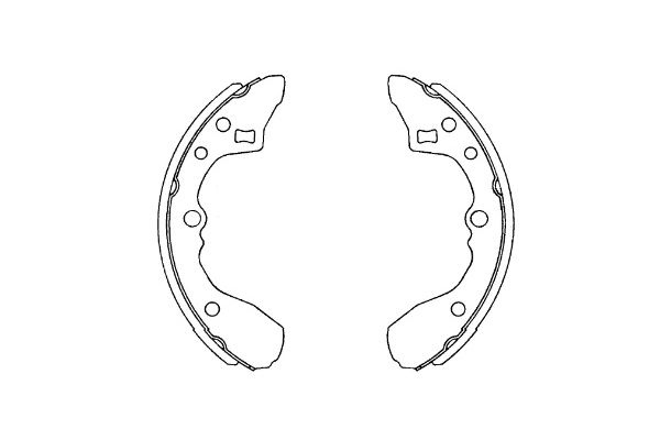 Remschoen set Kavo Parts KBS-5409