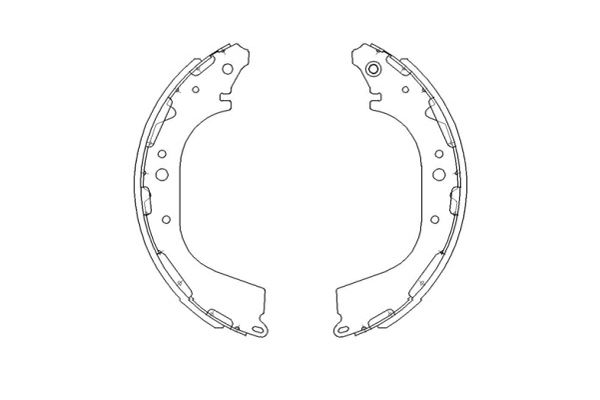 Remschoen set Kavo Parts KBS-7411