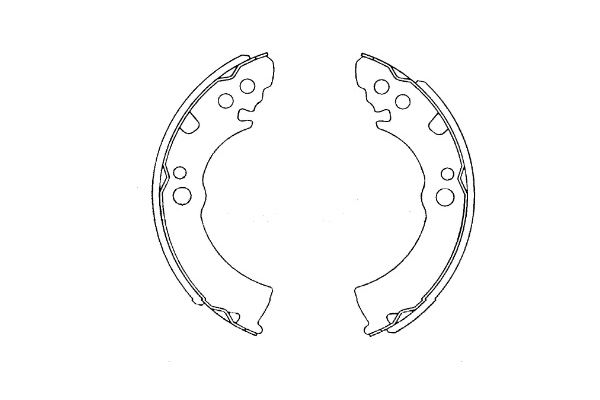Remschoen set Kavo Parts KBS-7421