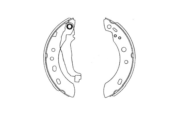 Remschoen set Kavo Parts KBS-7427