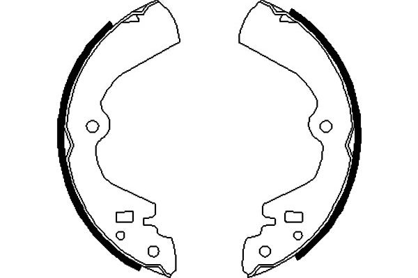 Remschoen set Kavo Parts KBS-7431