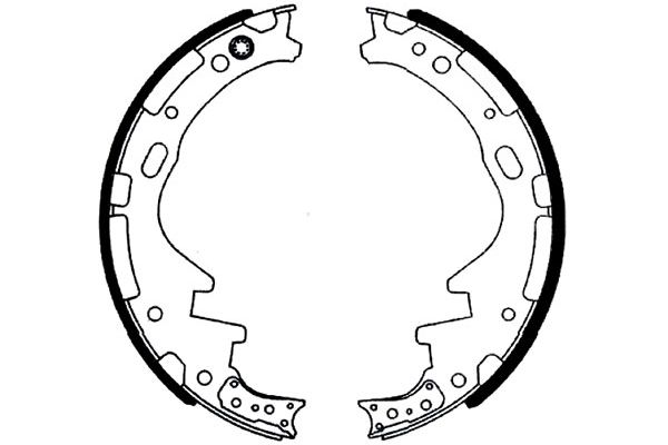 Remschoen set Kavo Parts KBS-7433