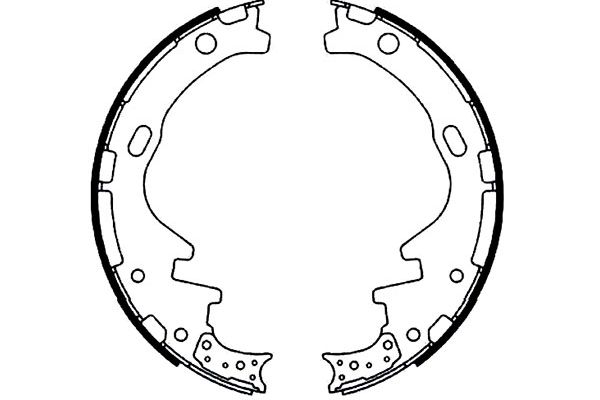 Remschoen set Kavo Parts KBS-7434