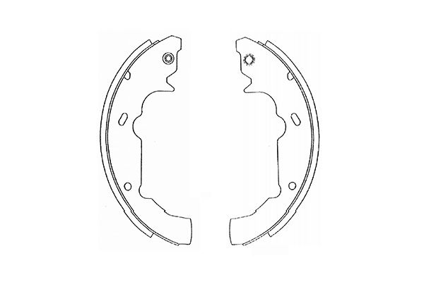 Remschoen set Kavo Parts KBS-7436