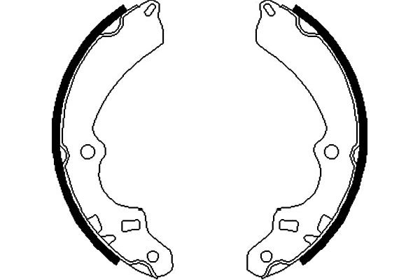 Remschoen set Kavo Parts KBS-8918