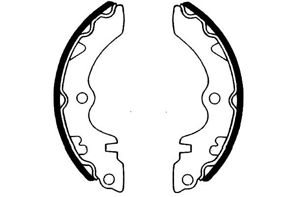 Remschoen set Kavo Parts KBS-8923
