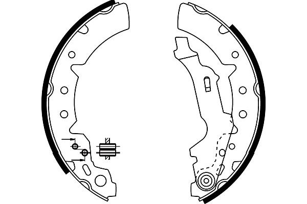 Remschoen set Kavo Parts KBS-9931