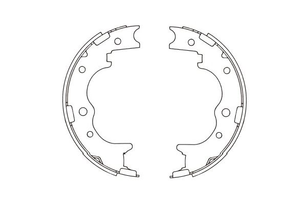 Remschoen set Kavo Parts KBS-9940