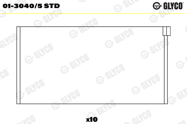 Drijfstanglager Glyco 01-3040/5 STD