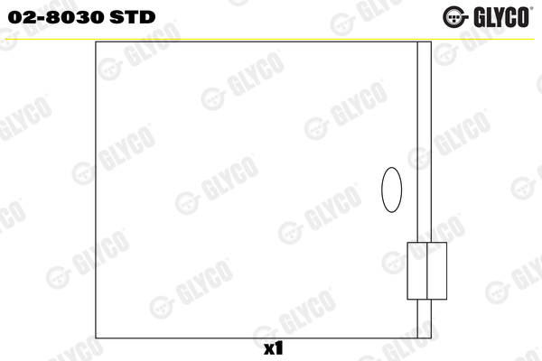 Tuimelaar bus Glyco 02-8030 STD